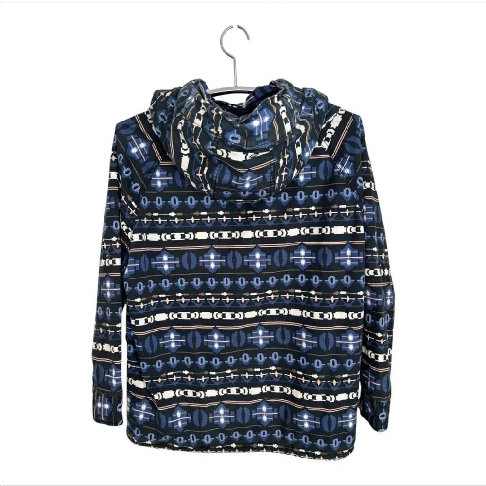 ES Aztec Pattern Kids Hooded Jacket